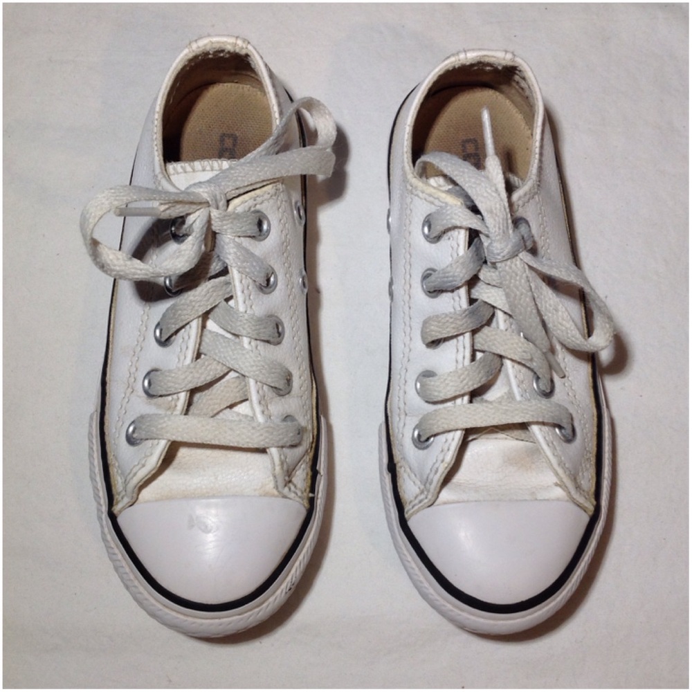 Junior's Off White All Star Converse Shoes